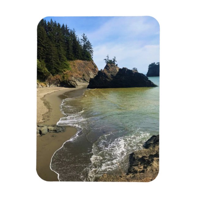 Imán Secret Beach, Samuel H. Boardman, Oregon (Vertical)