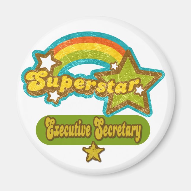 Imán Secretario Ejecutivo superestrella (Frente)