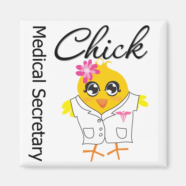 Imán Secretario médico Chick (Frente)