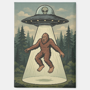 Imán Secuestro alienígena de Bigfoot Magnet