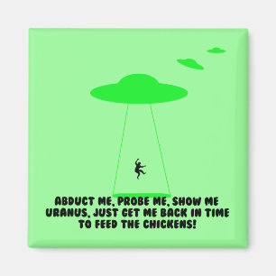 Imán Secuestro cómico de pollo