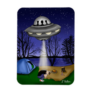 Imán Secuestro Extraterrestre OVNI Alien