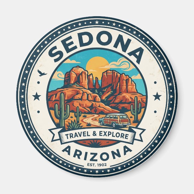 Imán Sedona Arizona (Frente)