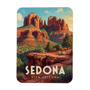 Imán Sedona Arizona Cathedral Rock Viaje