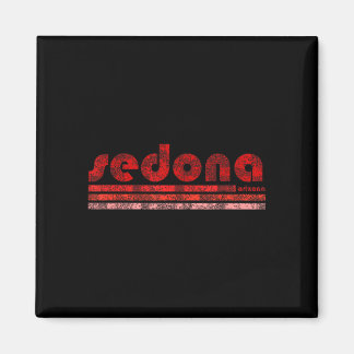 Imán Sedona arizona retro vintage desgastado senderismo