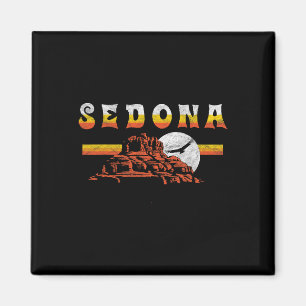 Imán Sedona Arizona Vintage Angustiado Bell Rock Sender