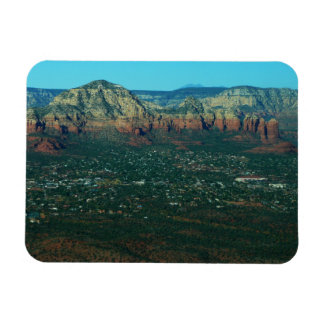 Imán Sedona y la roca de la olla de café desde arriba