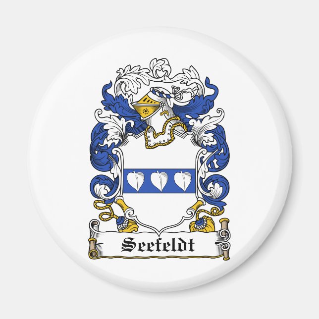 Imán Seefeldt Family Crest (Frente)
