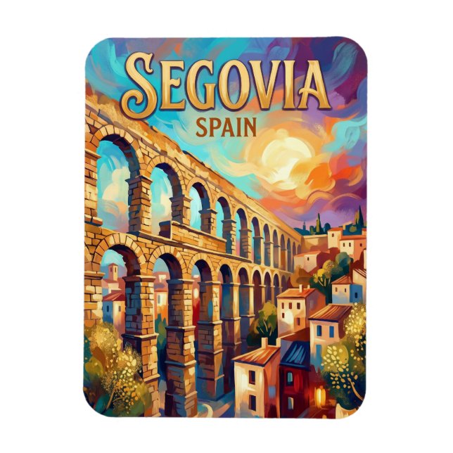 Imán Segovia España (Vertical)