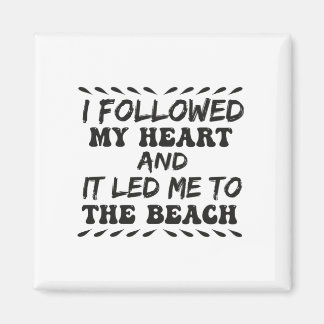 Imán Seguí mi corazón y me llevó a la playa