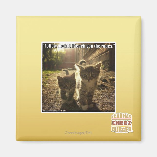 Imán Seguir a mi hijo (Frente)