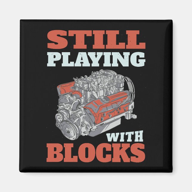 Imán Seguir jugando con bloques Mecánica (Frente)