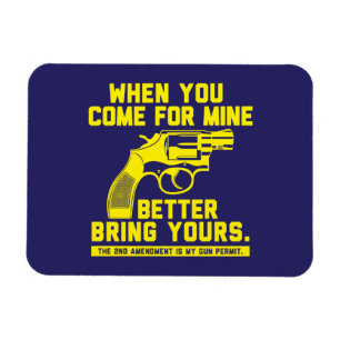 Imán Segunda enmienda del Mapa sobre los derechos de la