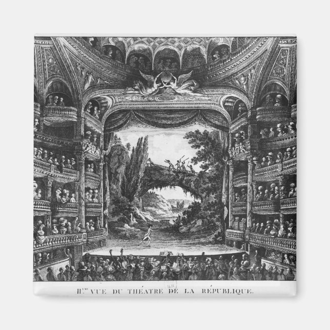 Imán Segunda vista del Teatro de la República (Frente)