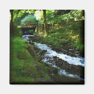 Imán Segunda vuelta de las cataratas Wahkeena, Oregón