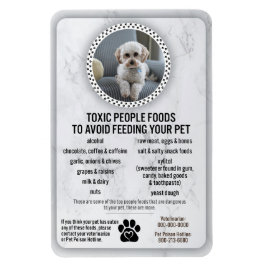 Imán Seguridad alimentaria mascota Alimentos peligrosos