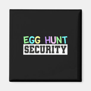 Imán Seguridad de la caza de huevos - Fiesta de caza de