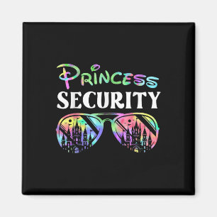 Imán Seguridad de Princesa Divertida Cumpleaños Fiesta