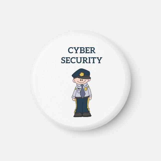 Imán Seguridad de TI: Defensor digital (Frente)