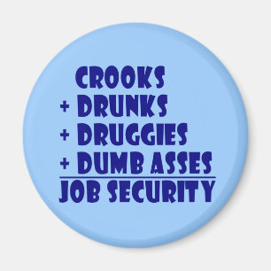 Imán seguridad laboral de COPS