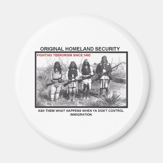 Imán Seguridad Nacional 1492 (Frente)