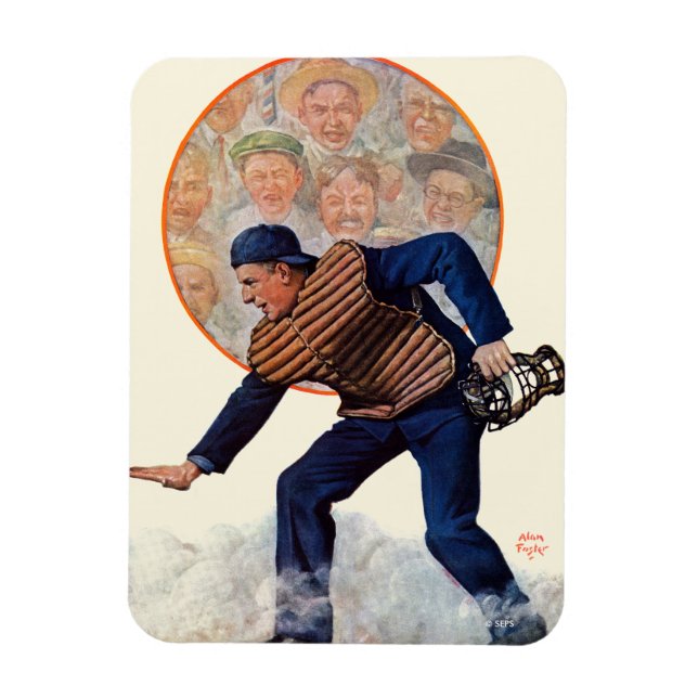 Imán Seguro en la placa (Vertical)