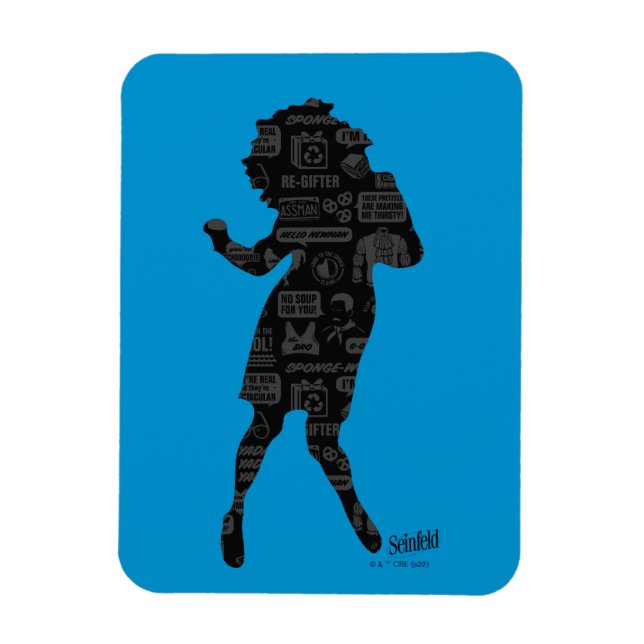 Imán Seinfeld | Elaine Dance Silhouette (Vertical)