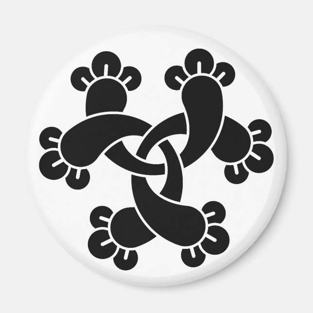 Imán Seis clavos entrelazados (Frente)