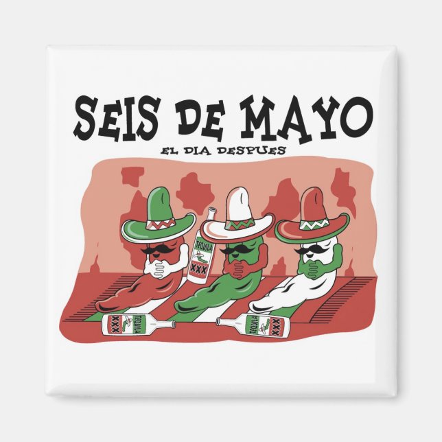 Imán Seis de mayo (Frente)
