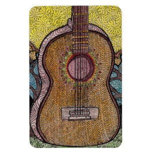 Imán "# Seis" Magnate flexible de guitarra