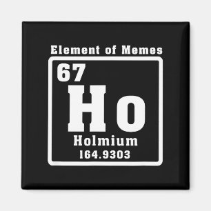 Imán Seis Siete 6 7 Meme Divertido De Número