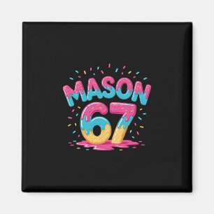 Imán Seis Siete Helado Goteo Deporte 67 Diversión Mason