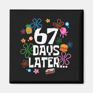 Imán Seis Siete Meme 67 Días De Escuela Más Tarde Diver