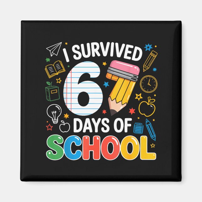 Imán Seis Siete Meme Sobrevivió 67 Días De Estudiante E (Frente)