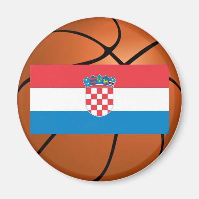 Imán Selección de baloncesto de Croacia (Frente)