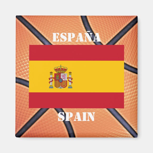 Imán Selección de baloncesto de España (Frente)