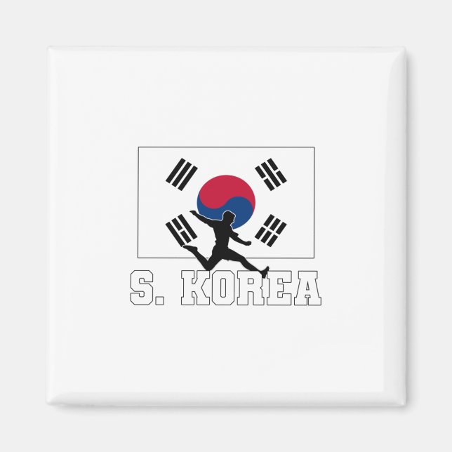 Imán Selección de fútbol de Corea del Sur (Frente)