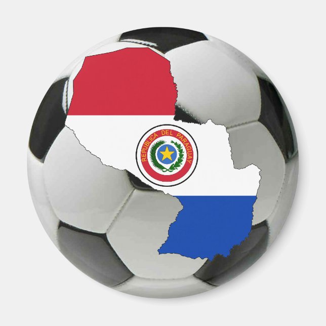 Imán Selección de Paraguay (Frente)