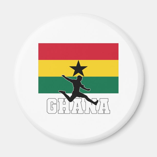 Imán Selección Nacional De Fútbol De Ghana (Frente)