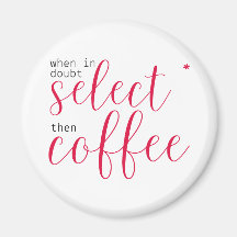 Seleccione Estrella y luego Café (para mujeres en 