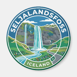 Imán Seljalandsfoss Islandia