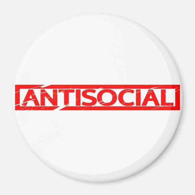 Imán Sello antisocial (Frente)
