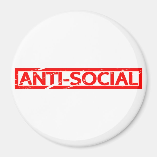 Imán Sello antisocial (Frente)
