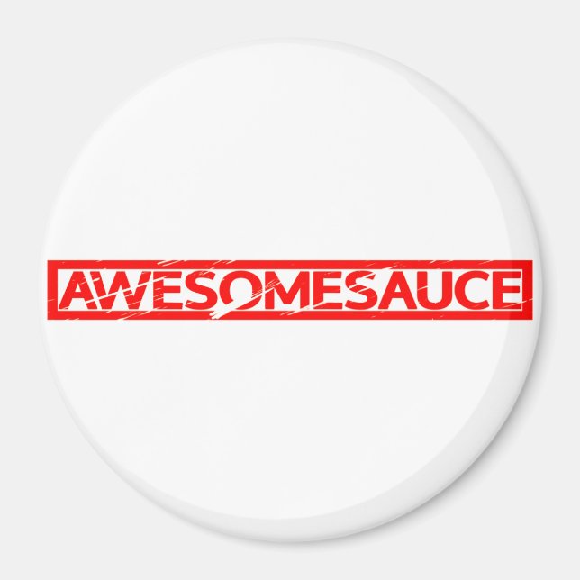 Imán Sello Awesomesauce (Frente)