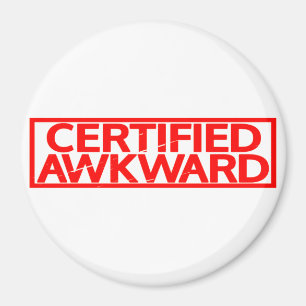 Imán Sello Awkward certificado