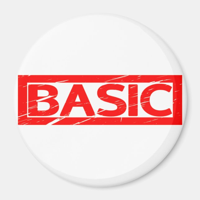 Imán Sello básico (Frente)