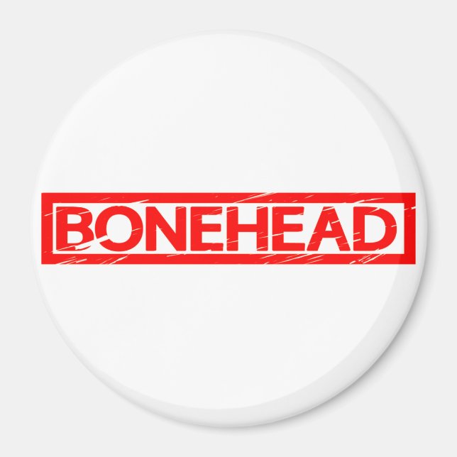 Imán Sello Bonehead (Frente)