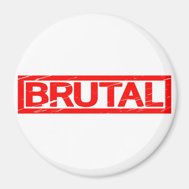 Imán Sello Brutal (Frente)