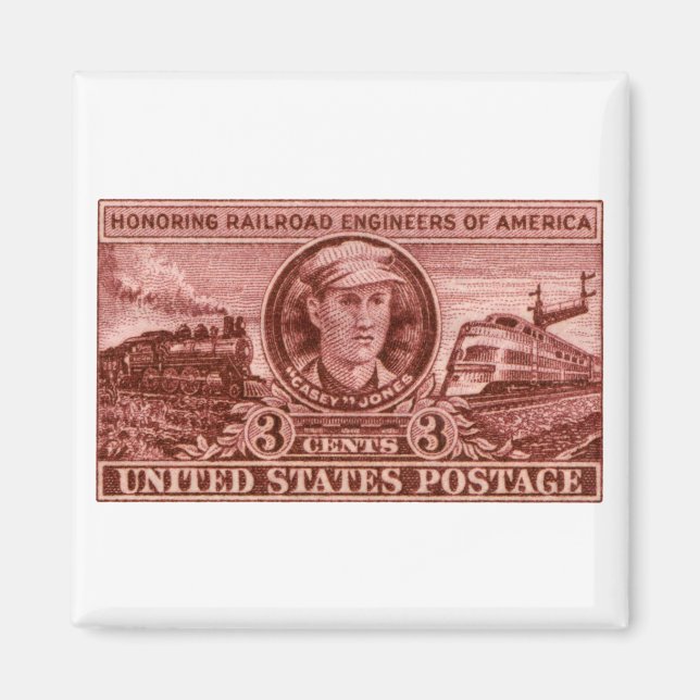 Imán Sello Casey Jones 1950 (Frente)