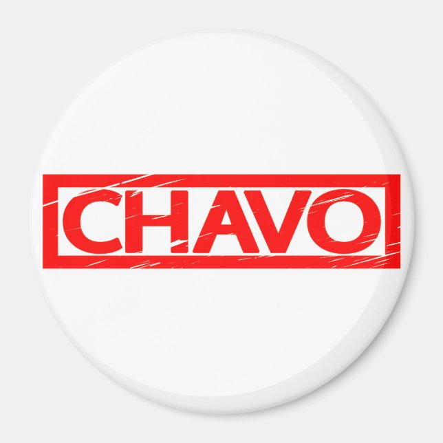 Imán Sello Chavo (Frente)